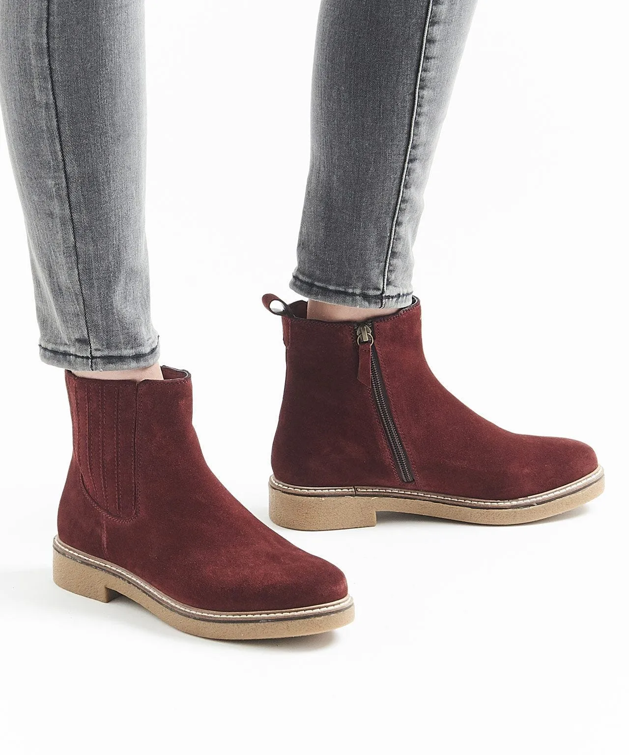 Suede Amortyl Ankle Boots