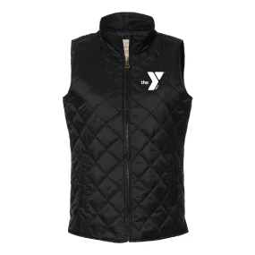 Superior YMCA Staff Women's Vintage Diamond Quilted Vest Shop