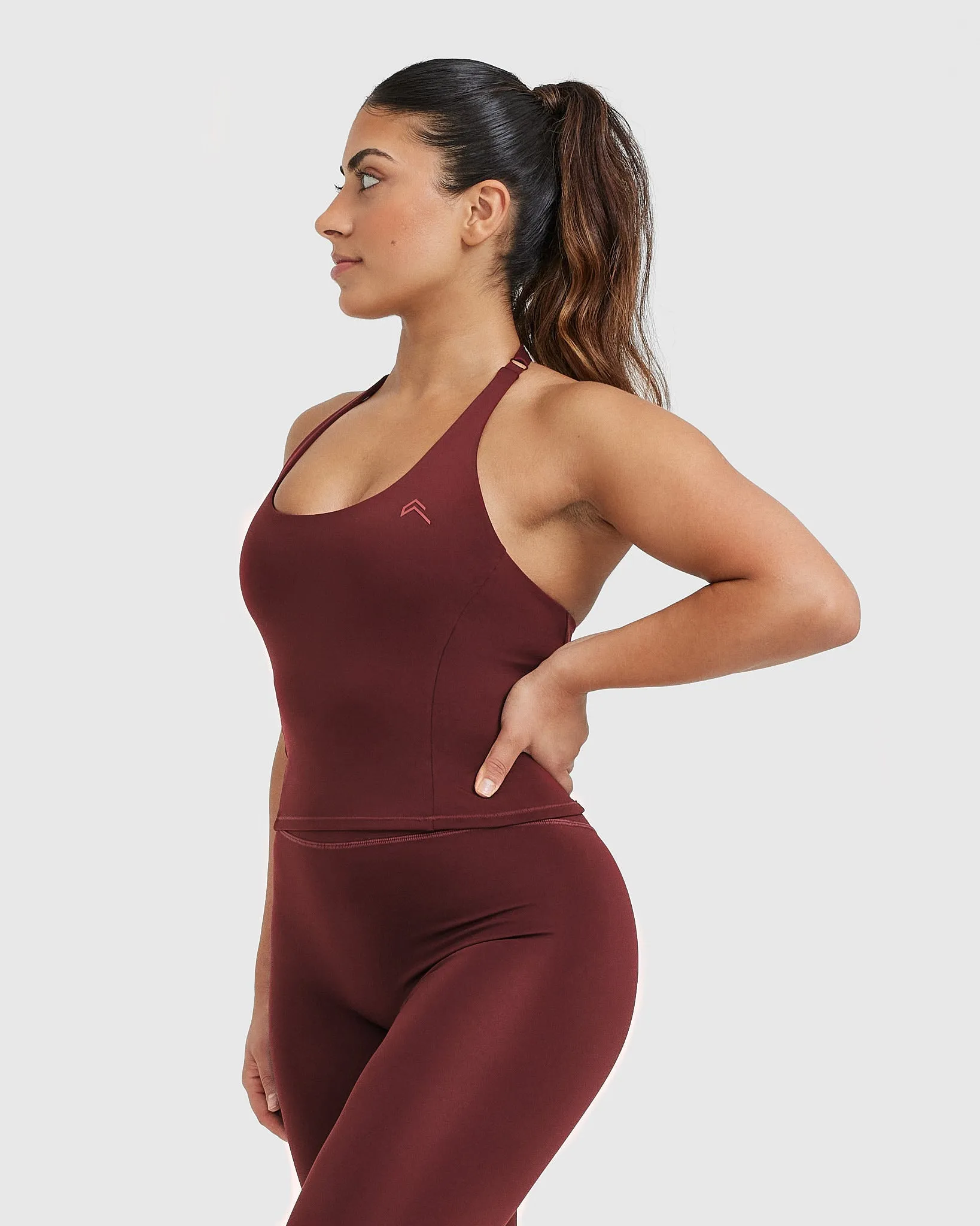 Mulled Wine Halter Neck Tank