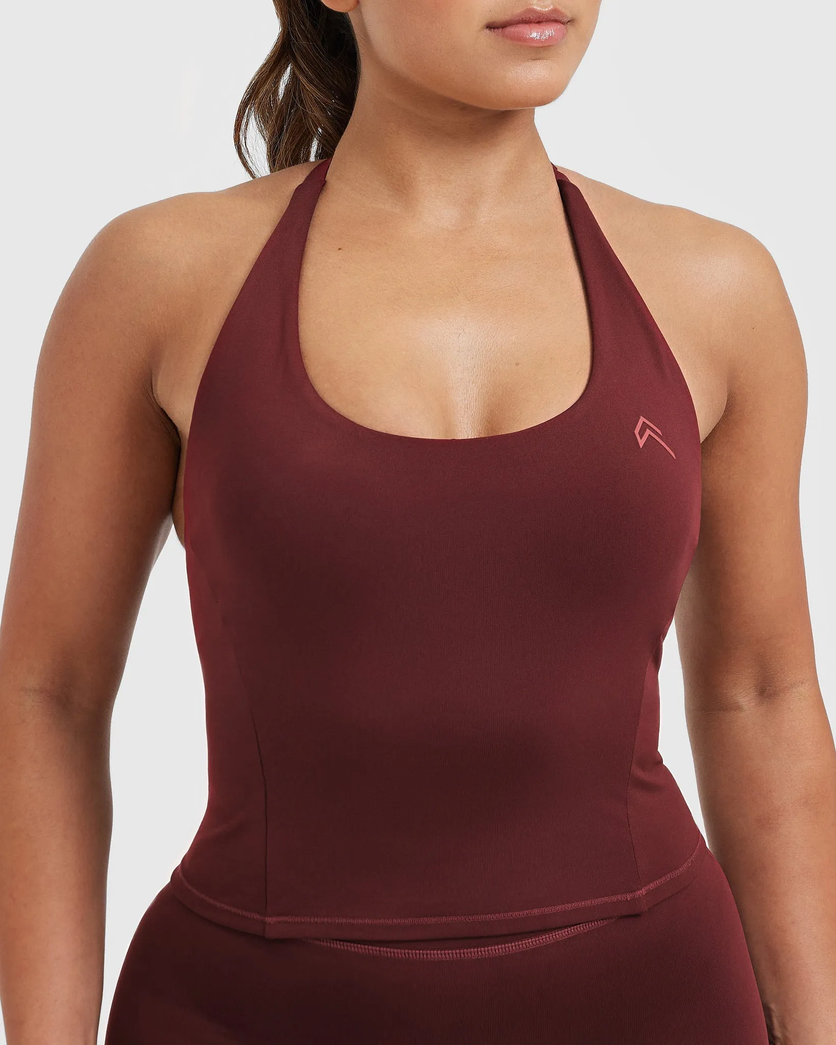 Mulled Wine Halter Neck Tank