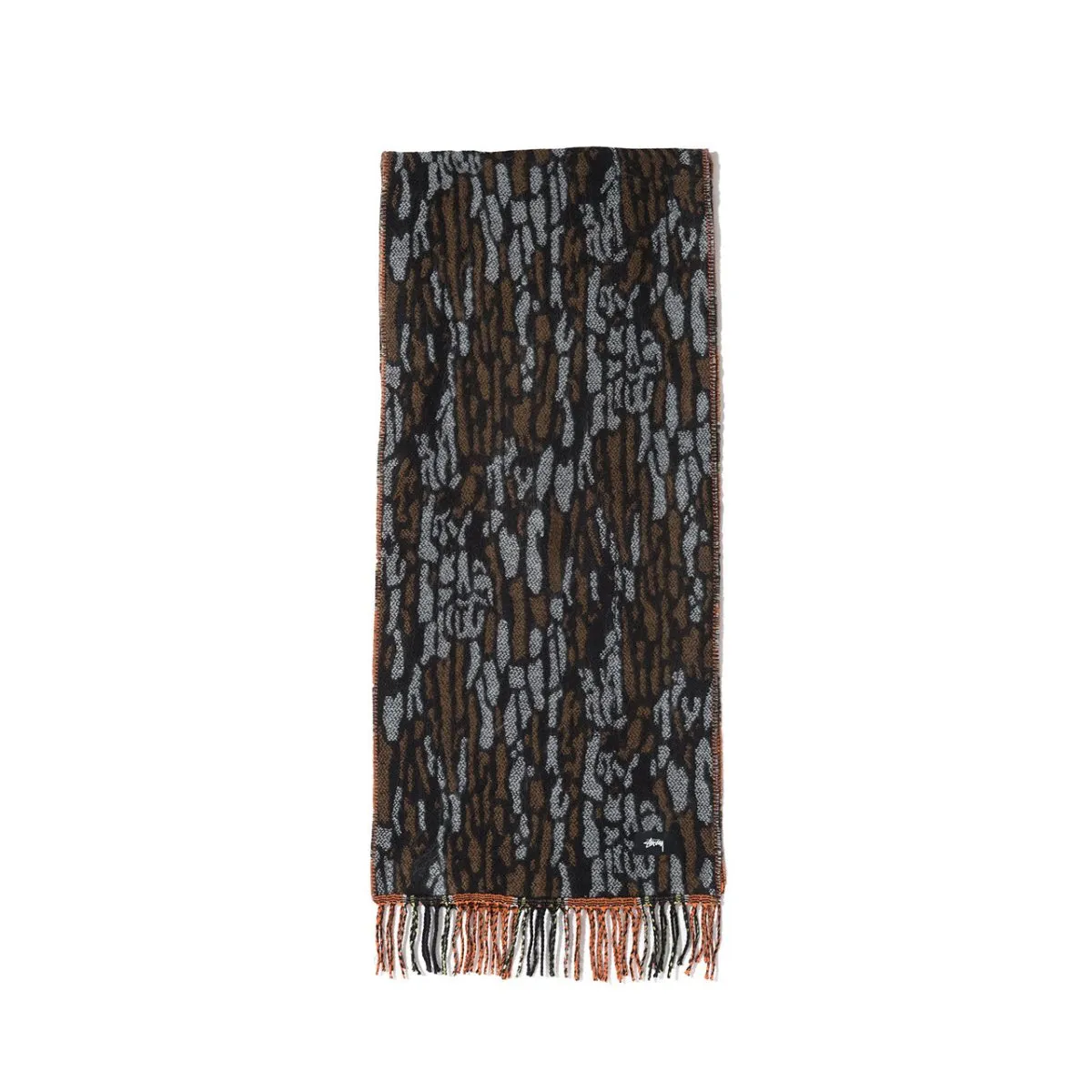 Tree Bark Wool Scarf