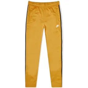 Tribute Track Pant in Gold Suede & White