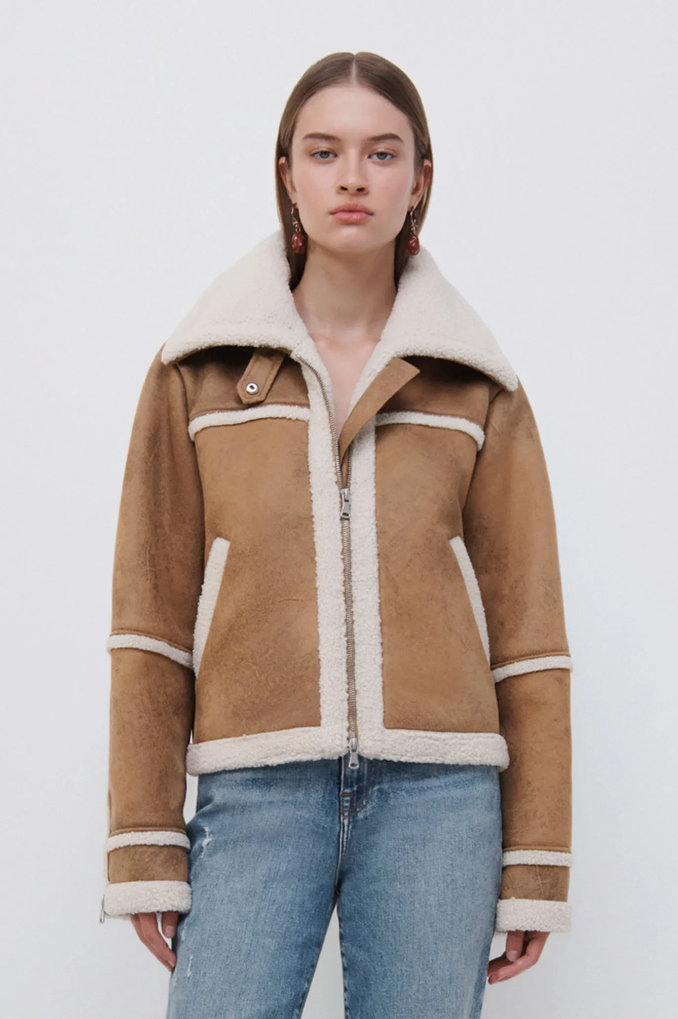 Vegan Sherpa Jacket