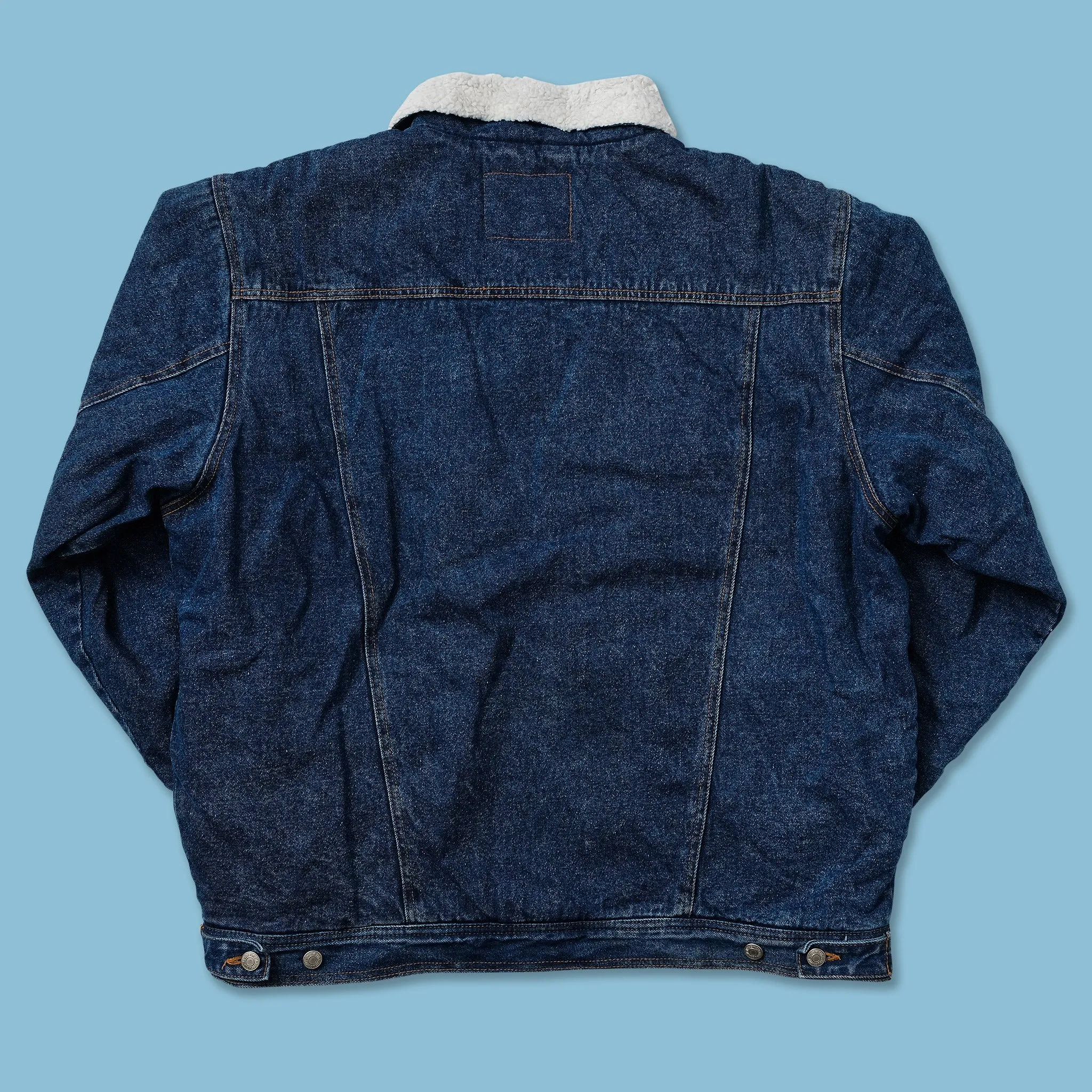 Vintage XLarge Levis Denim Sherpa Jacket