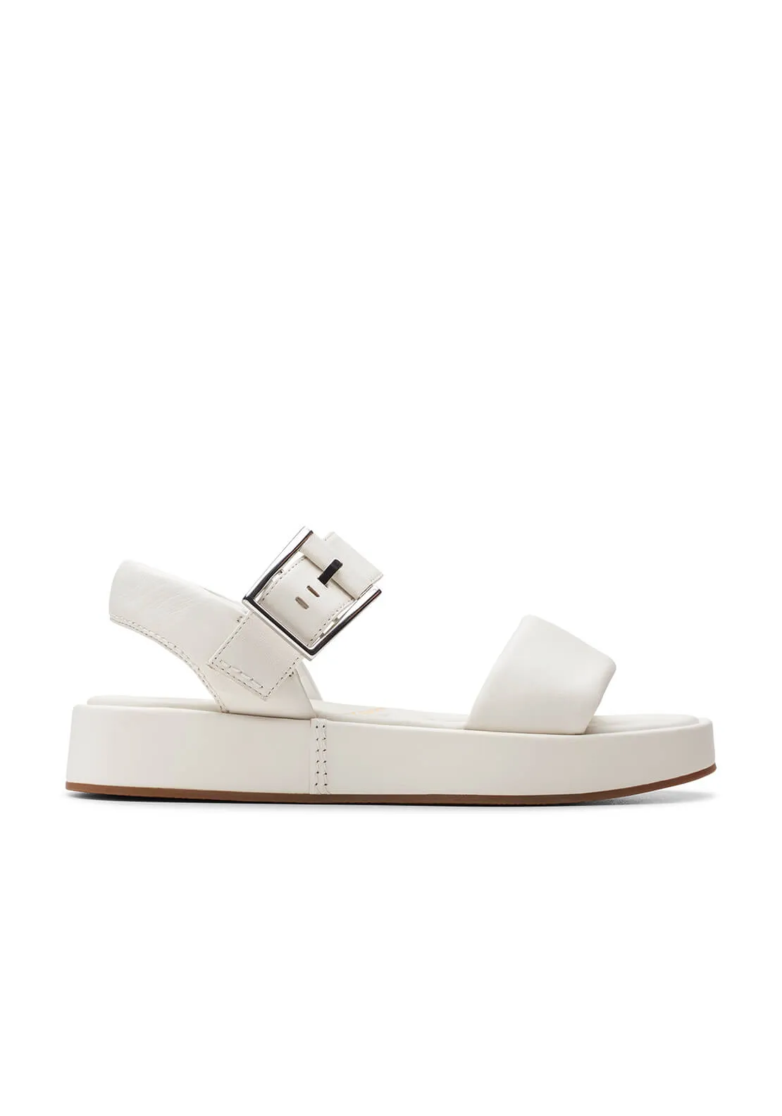 White Alda Strap Sandal