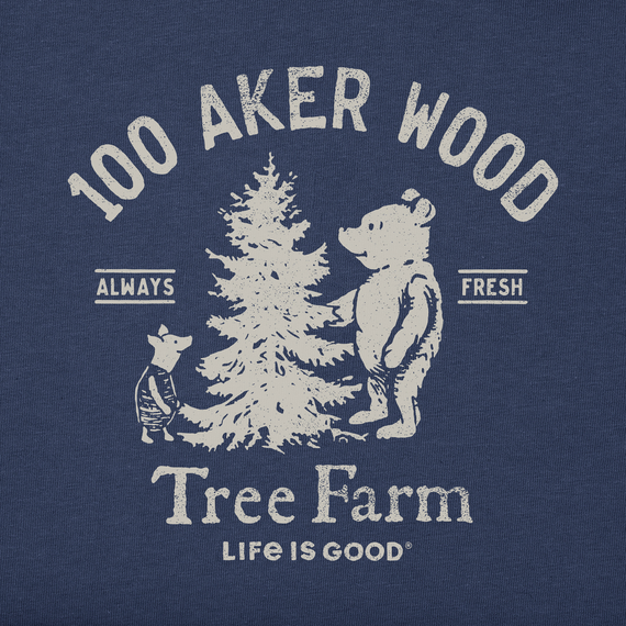 Winnie 100 Aker Tree Farm Fleece Hoodie