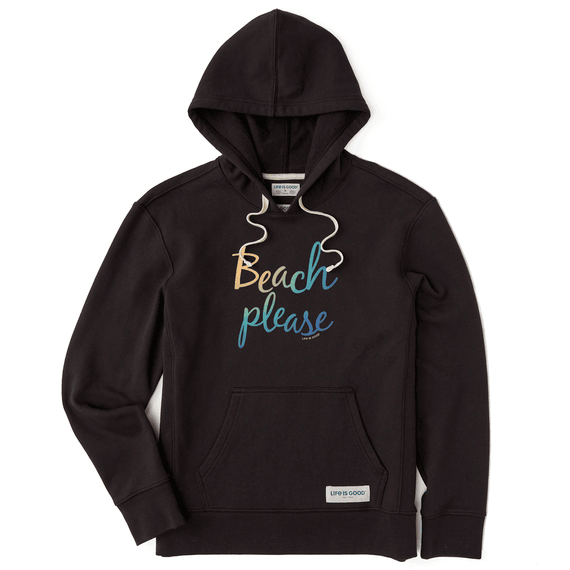 Women's Beach Please Simply True Fleece Hoodie