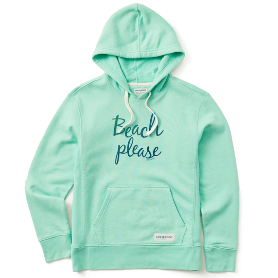 Women's Beach Please Simply True Fleece Hoodie