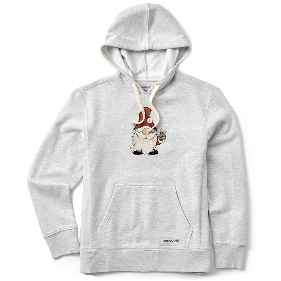 Women's Gnome Santa Simply True Fleece Hoodie