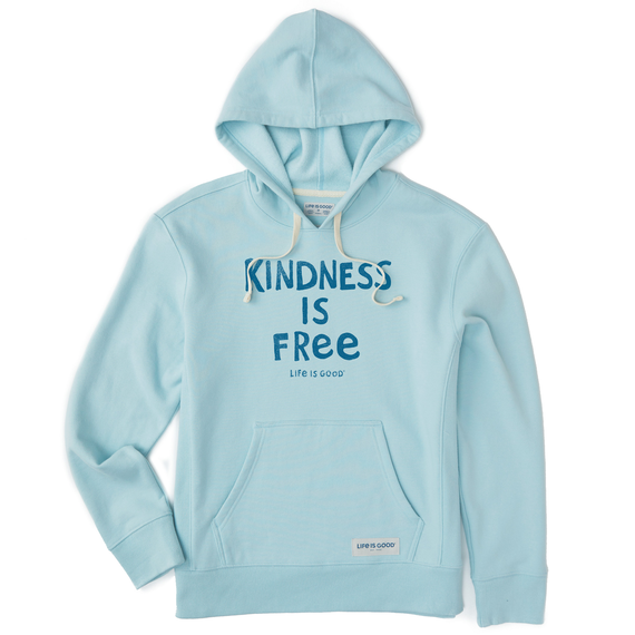 Women's Kindness is Free Simply True Fleece Hoodie