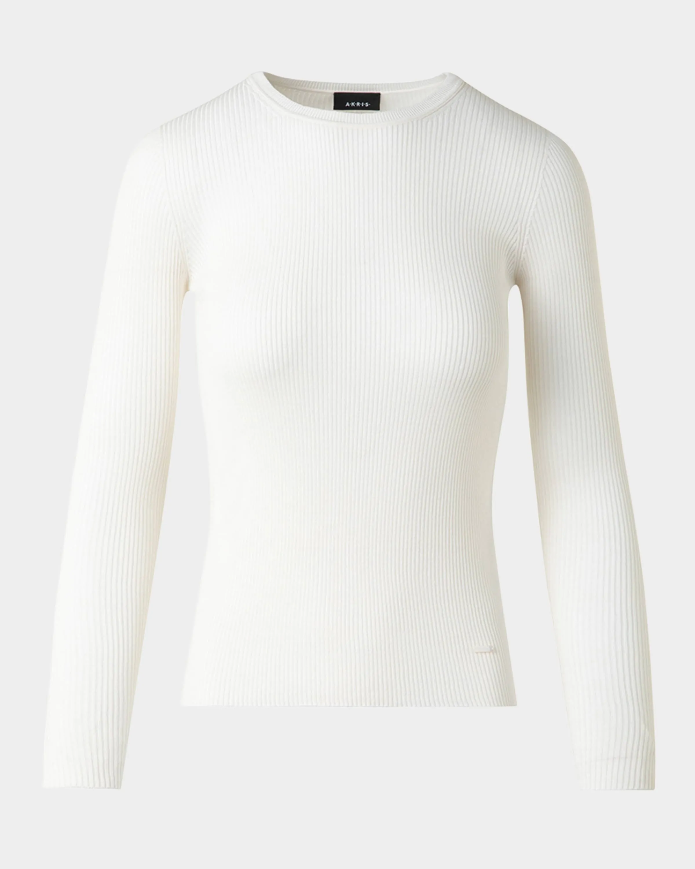 Women's Fitted Rib-Knit Sweater