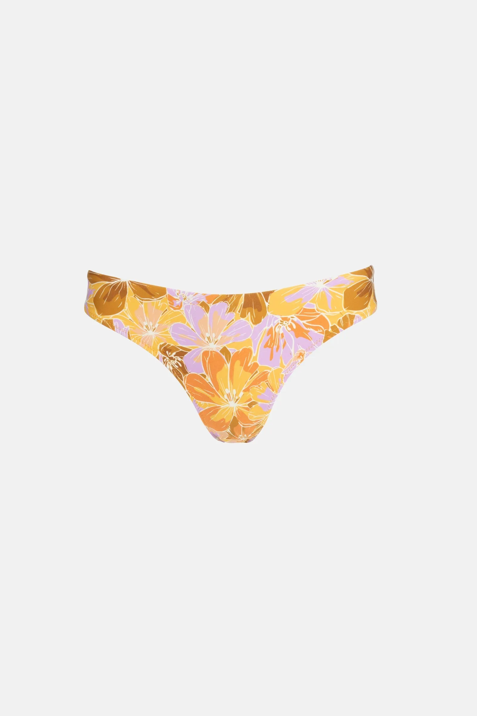 Yellow Mahana Floral Holiday Pants