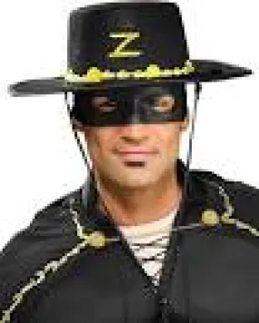 Adult Zorro Hat and Mask Set